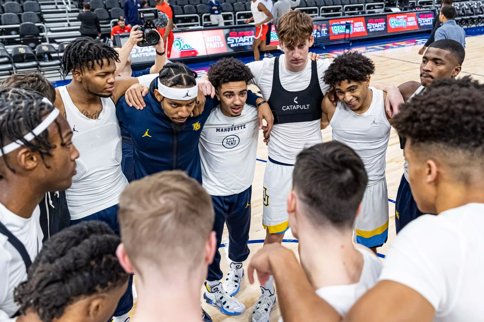 Marquette Men's Basketball beats Radford 79-69 at Fiserv Forum in Milwaukee, WI on Monday November 7, 2022.