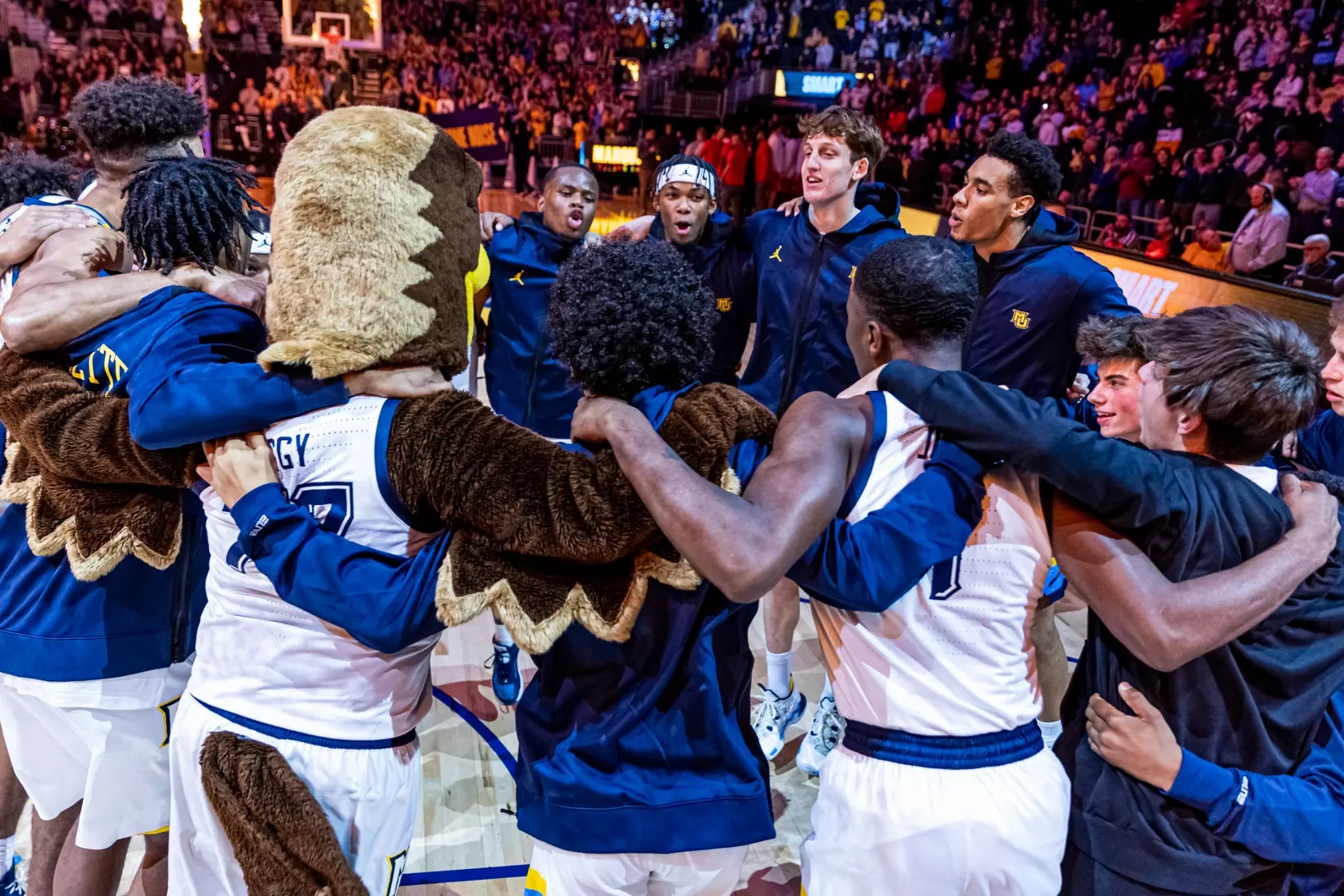 Marquette Men's Basketball beats Radford 79-69 at Fiserv Forum in Milwaukee, WI on Monday November 7, 2022.