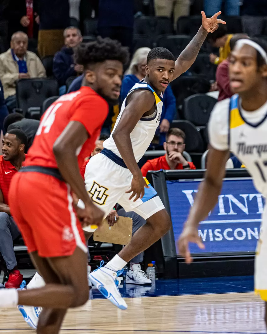 Marquette Men's Basketball beats Radford 79-69 at Fiserv Forum in Milwaukee, WI on Monday November 7, 2022.