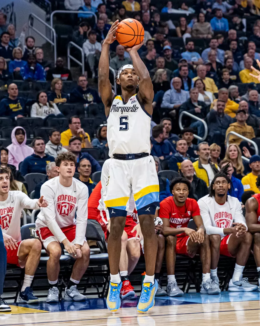 Marquette Men's Basketball beats Radford 79-69 at Fiserv Forum in Milwaukee, WI on Monday November 7, 2022.