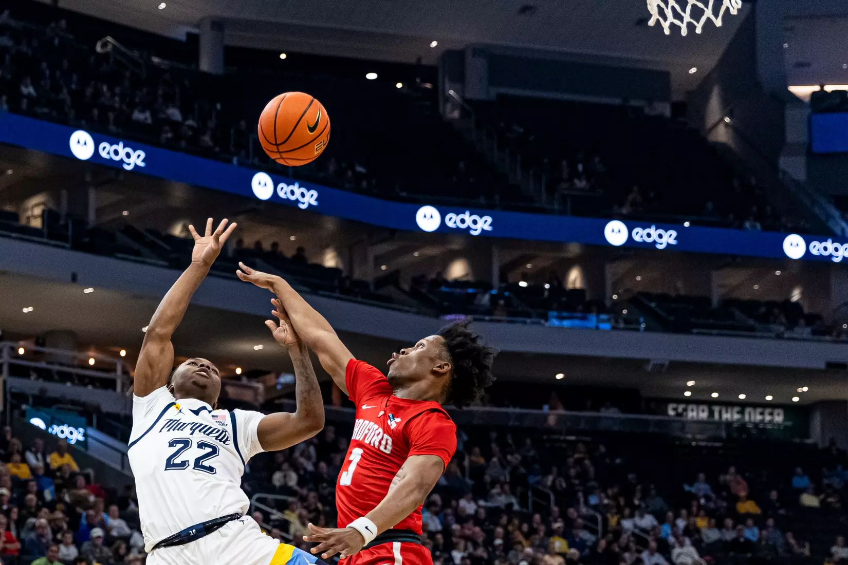 Marquette Men's Basketball beats Radford 79-69 at Fiserv Forum in Milwaukee, WI on Monday November 7, 2022.