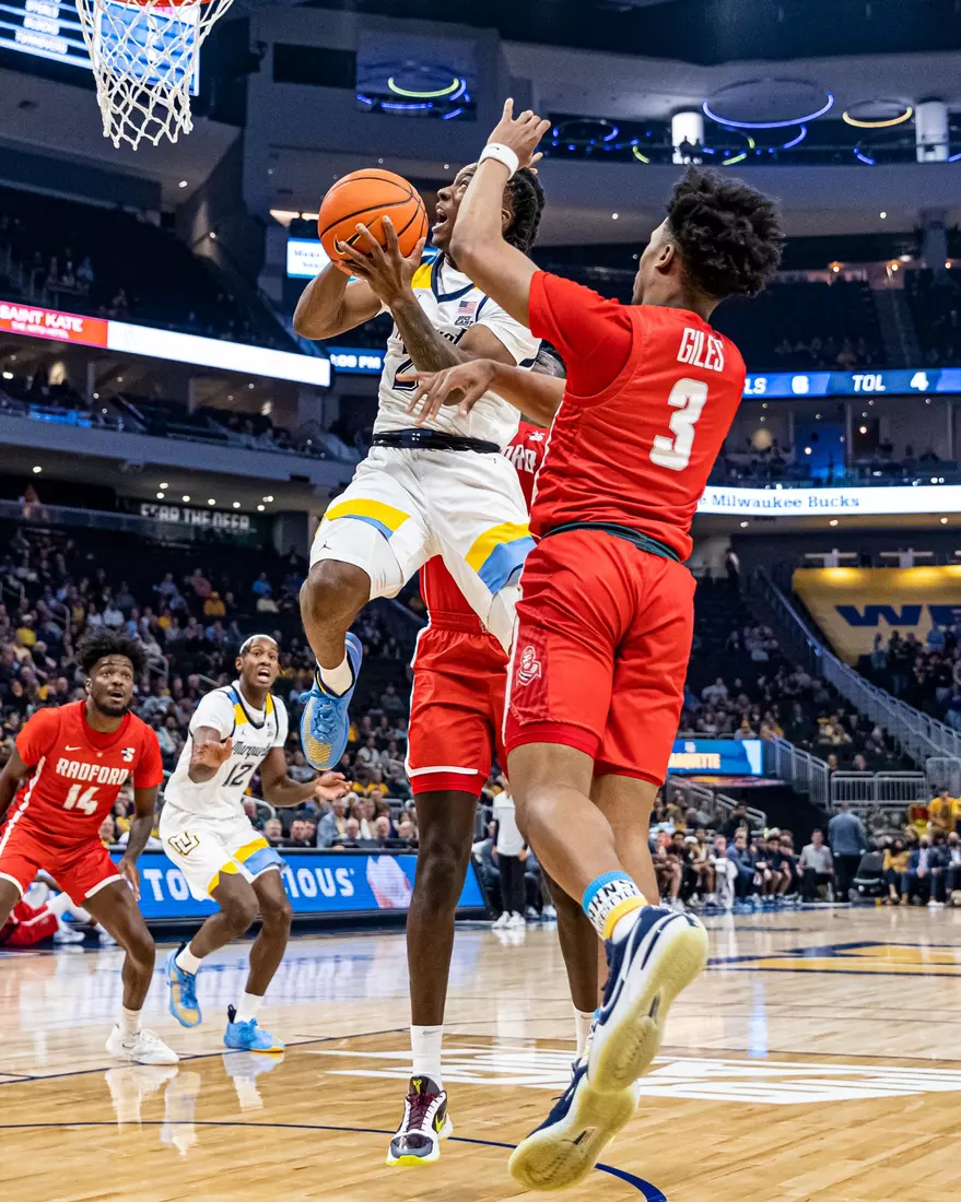 Marquette Men's Basketball beats Radford 79-69 at Fiserv Forum in Milwaukee, WI on Monday November 7, 2022.