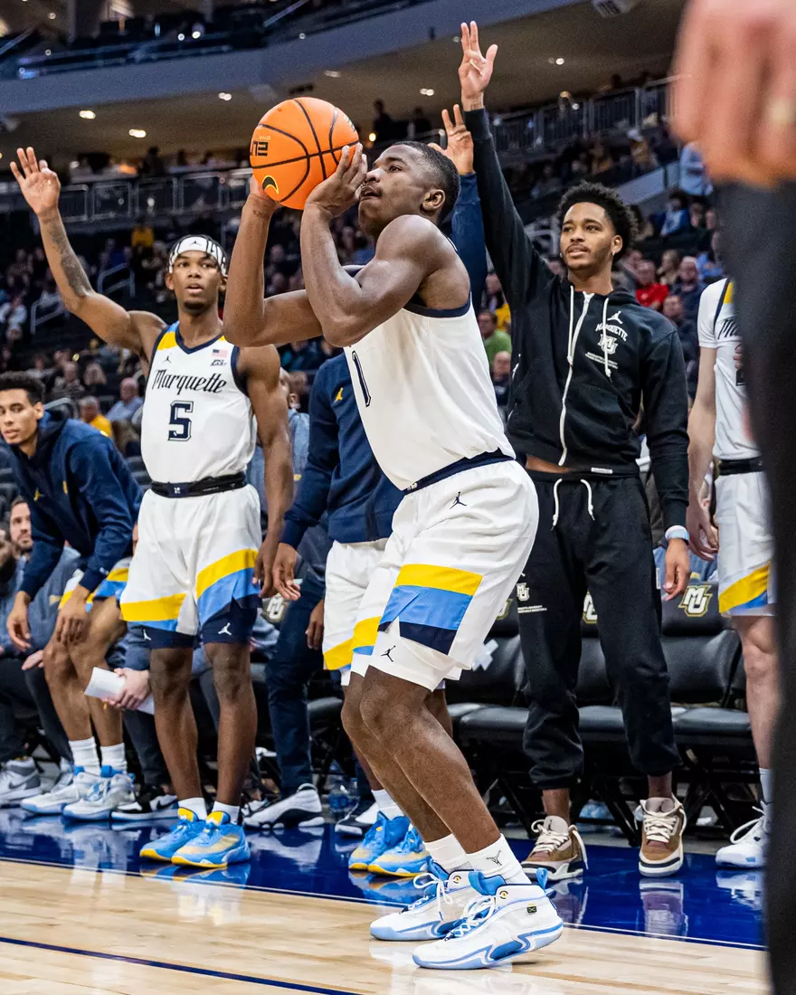 Marquette Men's Basketball beats Radford 79-69 at Fiserv Forum in Milwaukee, WI on Monday November 7, 2022.