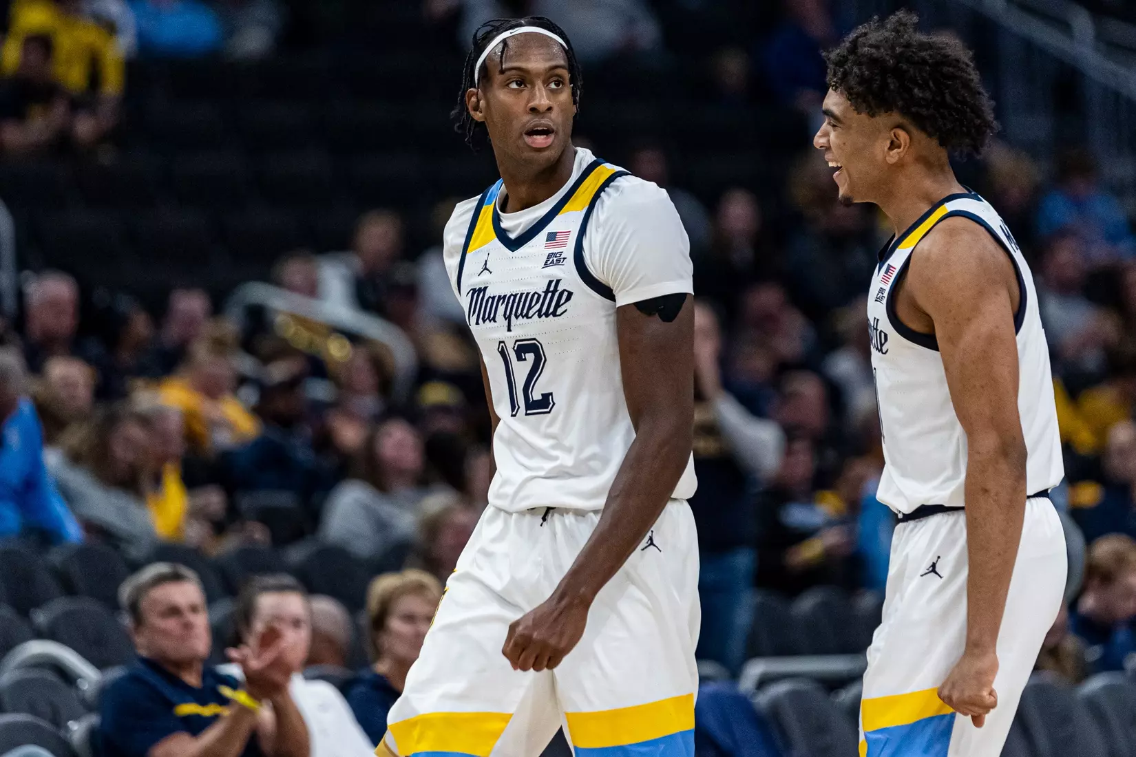Marquette Men's Basketball beats Radford 79-69 at Fiserv Forum in Milwaukee, WI on Monday November 7, 2022.