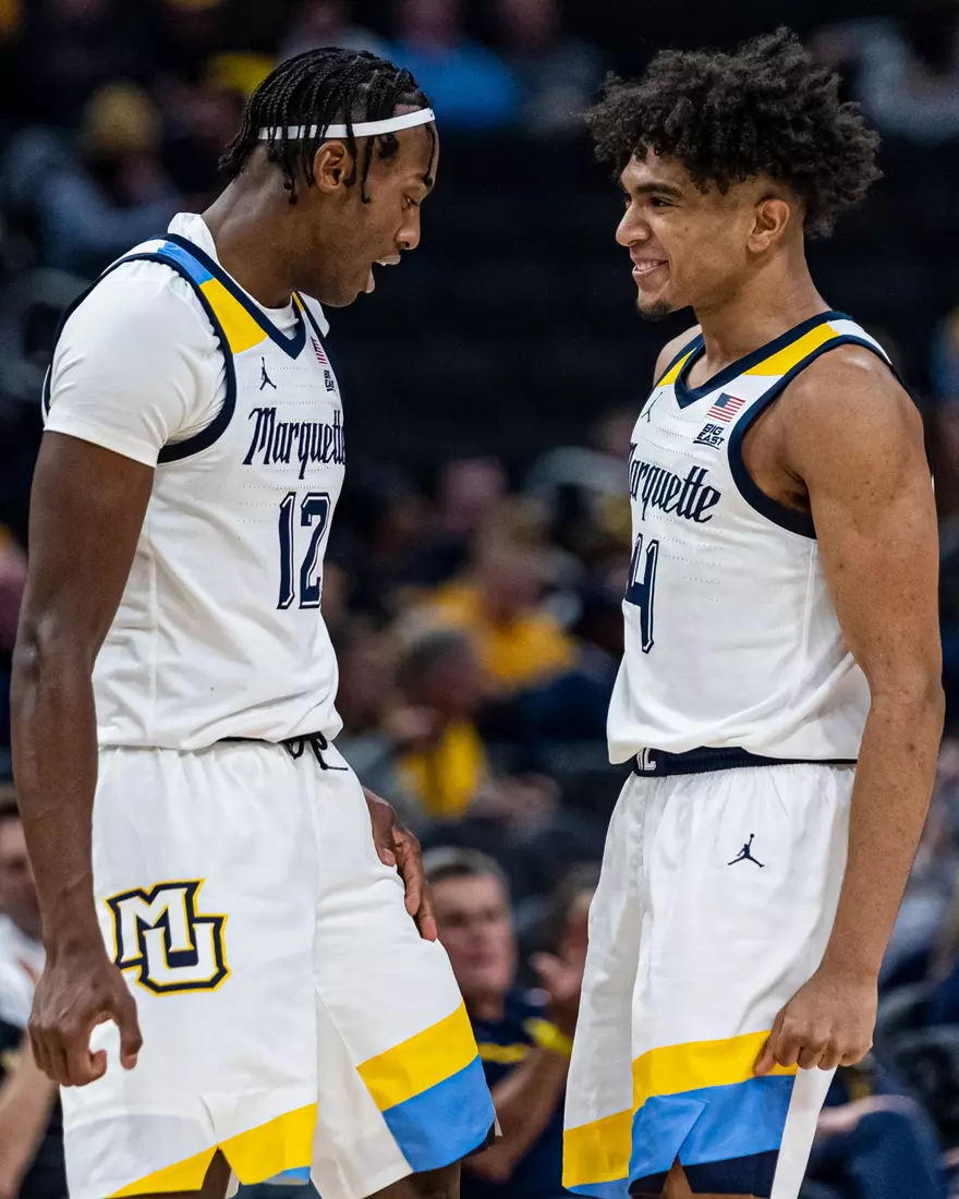 Marquette Men's Basketball beats Radford 79-69 at Fiserv Forum in Milwaukee, WI on Monday November 7, 2022.
