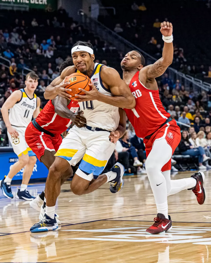 Marquette Men's Basketball beats Radford 79-69 at Fiserv Forum in Milwaukee, WI on Monday November 7, 2022.