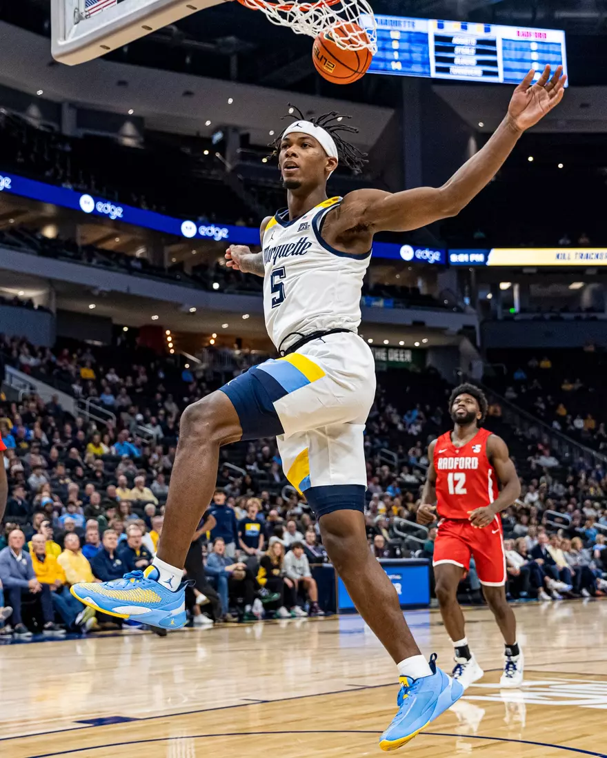 Marquette Men's Basketball beats Radford 79-69 at Fiserv Forum in Milwaukee, WI on Monday November 7, 2022.