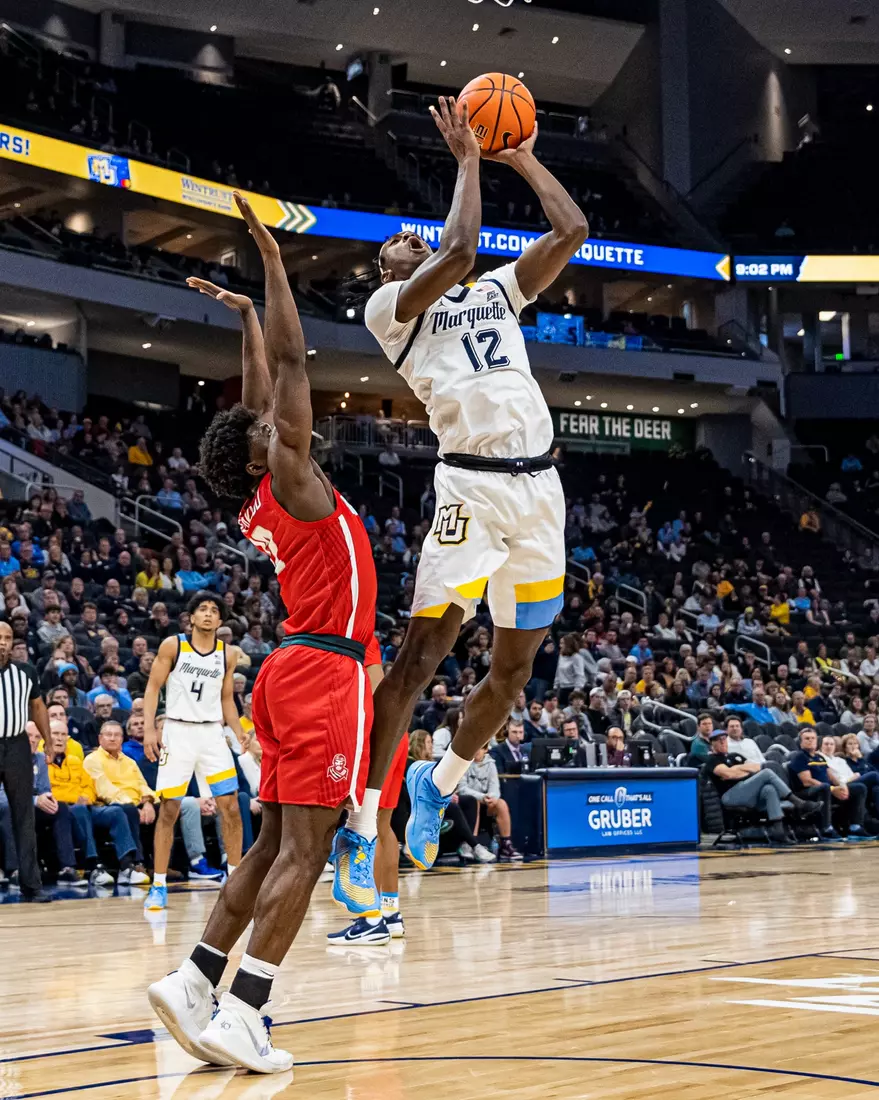 Marquette Men's Basketball beats Radford 79-69 at Fiserv Forum in Milwaukee, WI on Monday November 7, 2022.