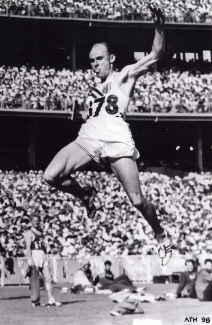 John Bennett, 1956 Melbourne Olympics, Long Jump