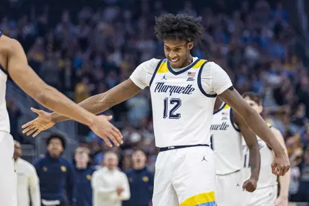 Marquette Men's Basketball defeats Creighton 69-58 at Fiserv Forum in Milwaukee, WI on Friday December, 2022.