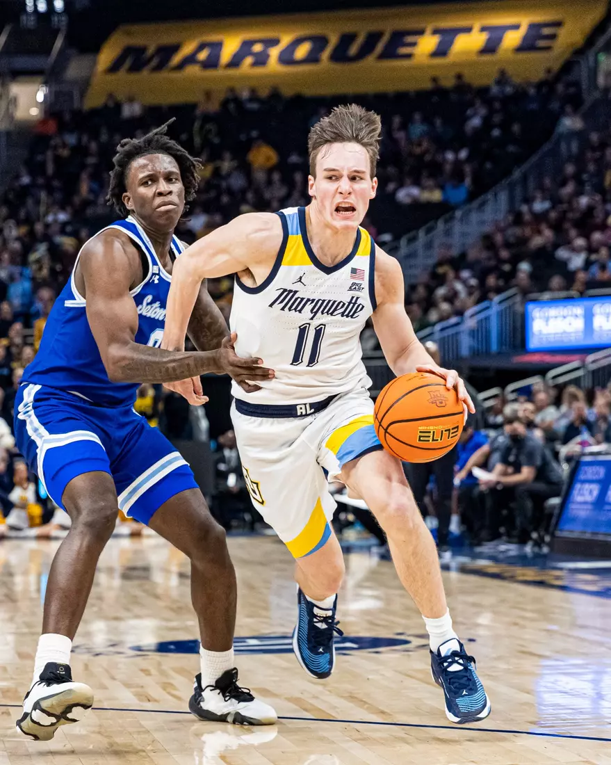 Marquette Men's Basketball defeats Seton Hall 83-69 at Fiserv Forum in Milwaukee, WI on Tuesday December 27, 2022.