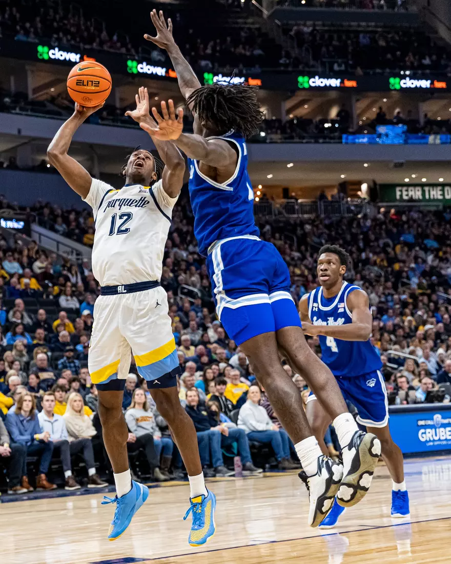 Marquette Men's Basketball defeats Seton Hall 83-69 at Fiserv Forum in Milwaukee, WI on Tuesday December 27, 2022.