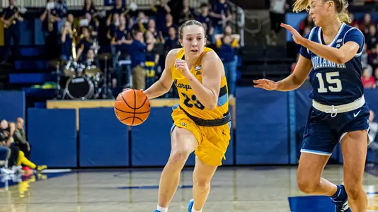 Marquette Women's Basketball falls to Villanova Wildcats 54-52 at Al McGuire Center in Milwaukee, WI on Wednesday December 28, 2022.
