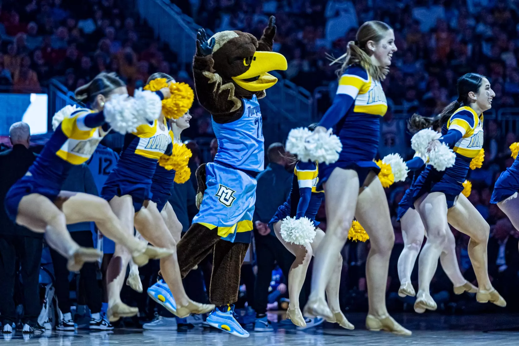 Marquette Men's Basketball falls to Wisconsin 80-77 in overtime at Fiserv Forum in Milwaukee, WI on Saturday December 3, 2022.
