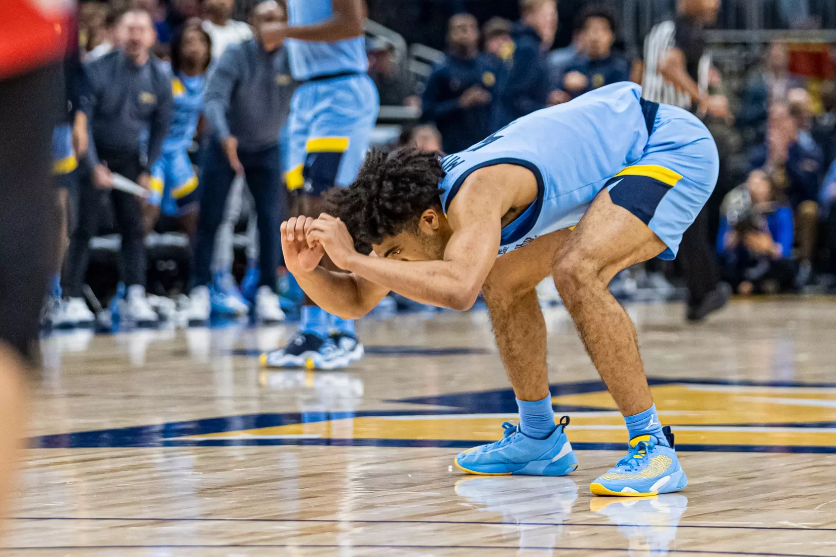 Marquette Men's Basketball falls to Wisconsin 80-77 in overtime at Fiserv Forum in Milwaukee, WI on Saturday December 3, 2022.