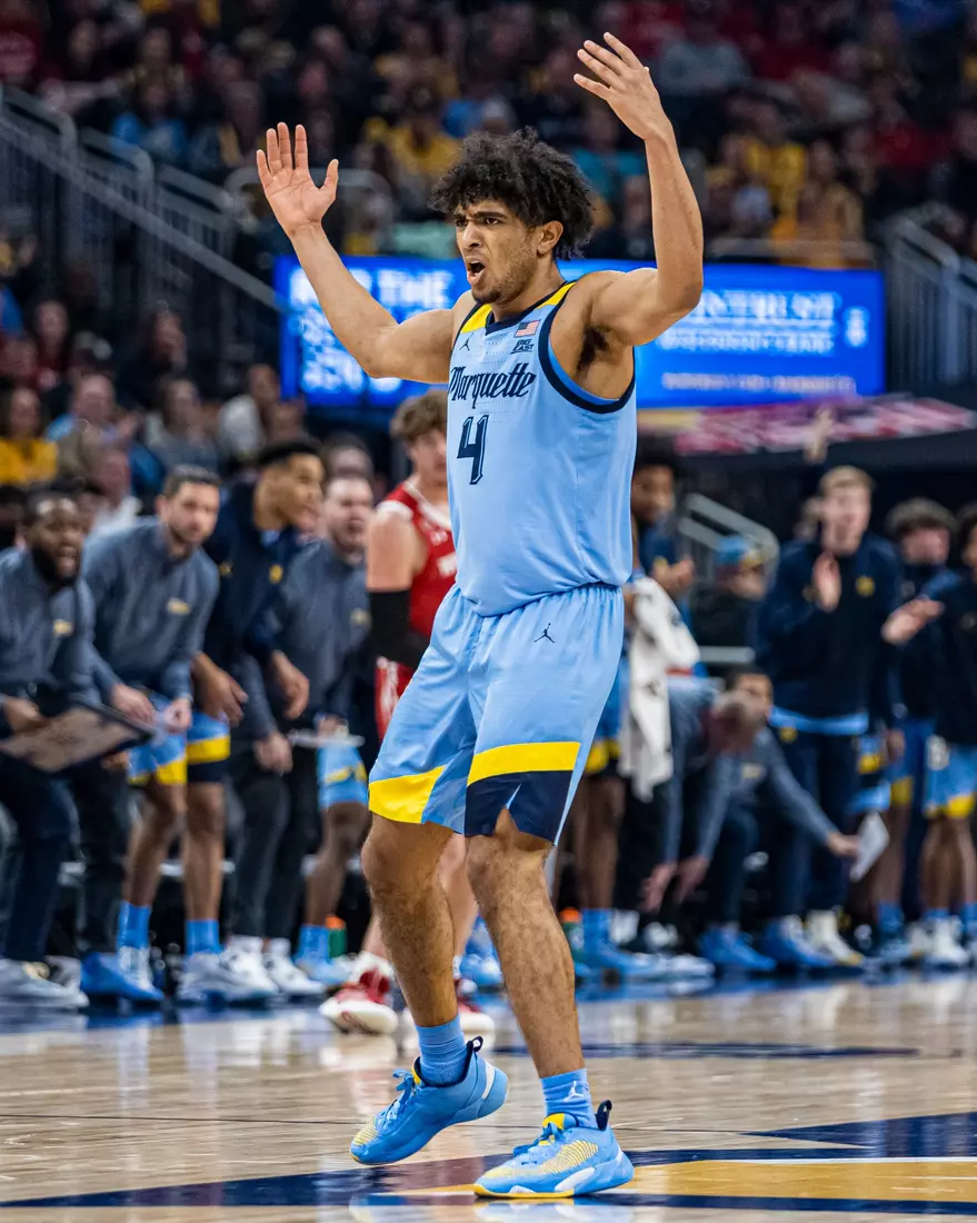 Marquette Men's Basketball falls to Wisconsin 80-77 in overtime at Fiserv Forum in Milwaukee, WI on Saturday December 3, 2022.