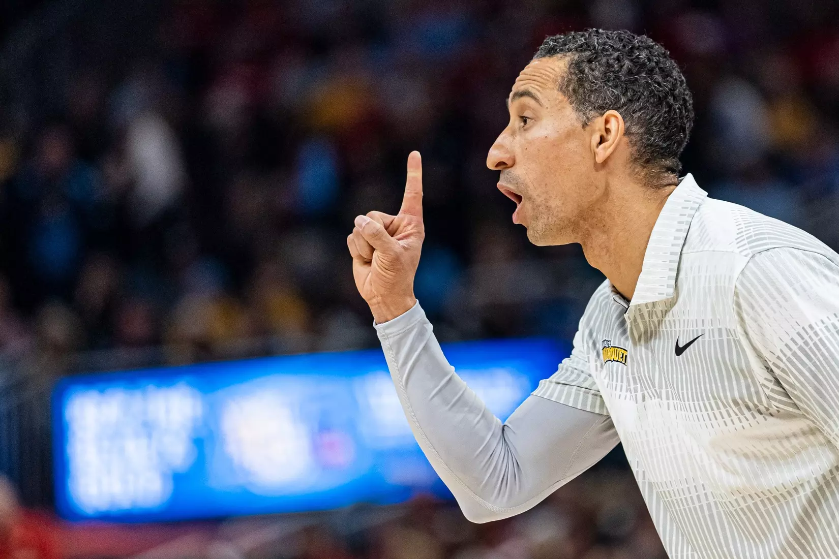 Marquette Men's Basketball falls to Wisconsin 80-77 in overtime at Fiserv Forum in Milwaukee, WI on Saturday December 3, 2022.