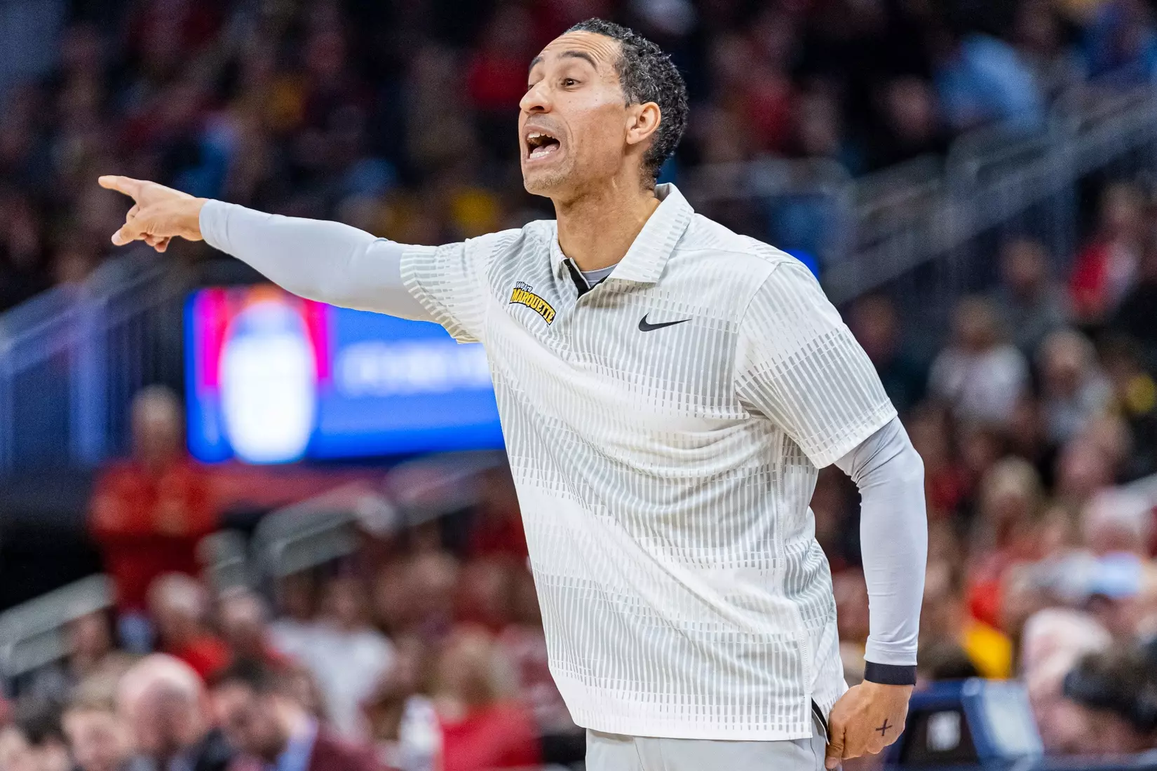 Marquette Men's Basketball falls to Wisconsin 80-77 in overtime at Fiserv Forum in Milwaukee, WI on Saturday December 3, 2022.