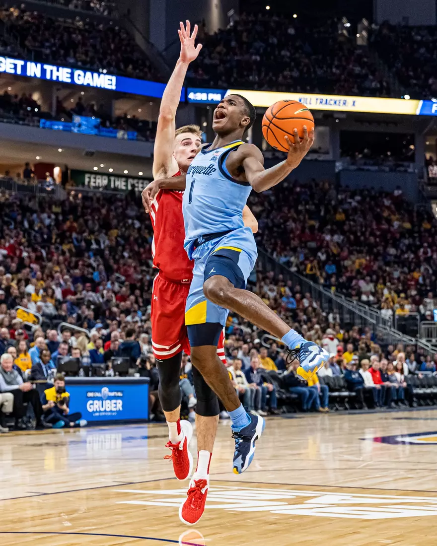 Marquette Men's Basketball falls to Wisconsin 80-77 in overtime at Fiserv Forum in Milwaukee, WI on Saturday December 3, 2022.