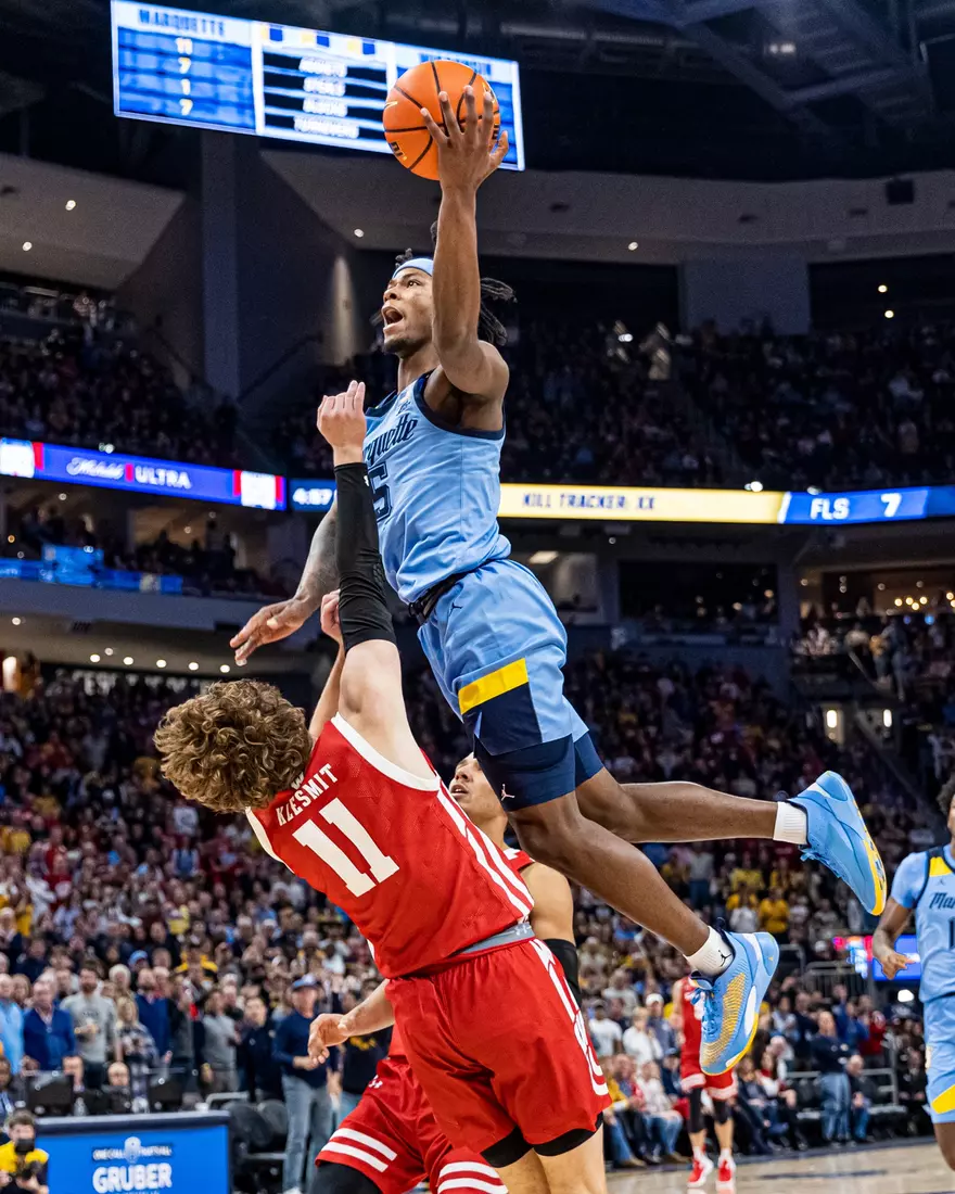 Marquette Men's Basketball falls to Wisconsin 80-77 in overtime at Fiserv Forum in Milwaukee, WI on Saturday December 3, 2022.
