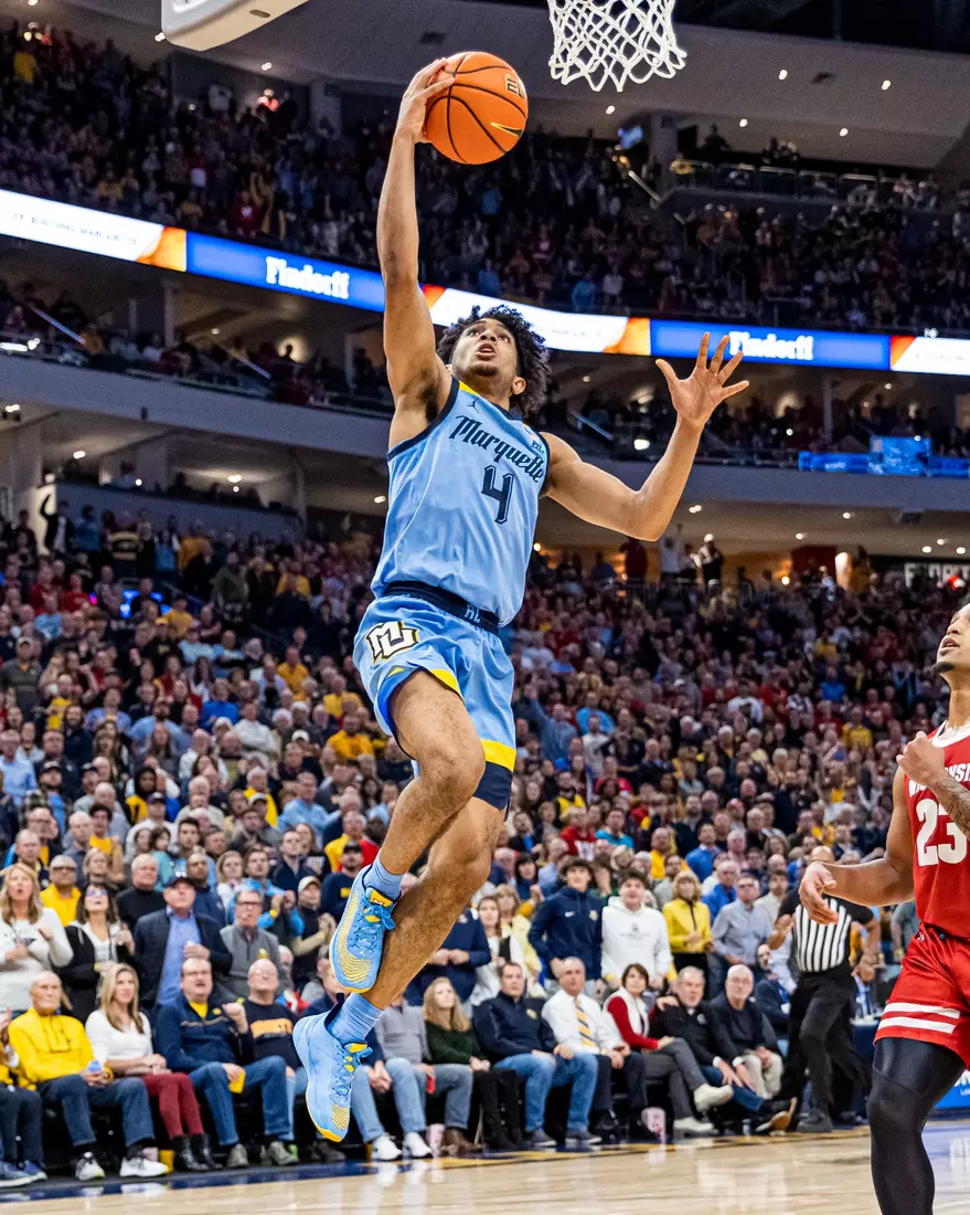 Marquette Men's Basketball falls to Wisconsin 80-77 in overtime at Fiserv Forum in Milwaukee, WI on Saturday December 3, 2022.