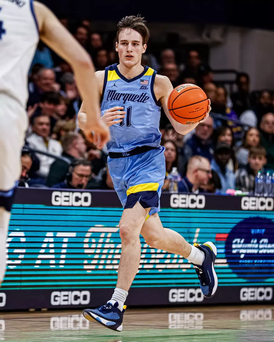 Marquette Men's Basketball defeats Villanova Wildcats 68-66 at Finneran Pavillion on Saturday December 31, 2022.