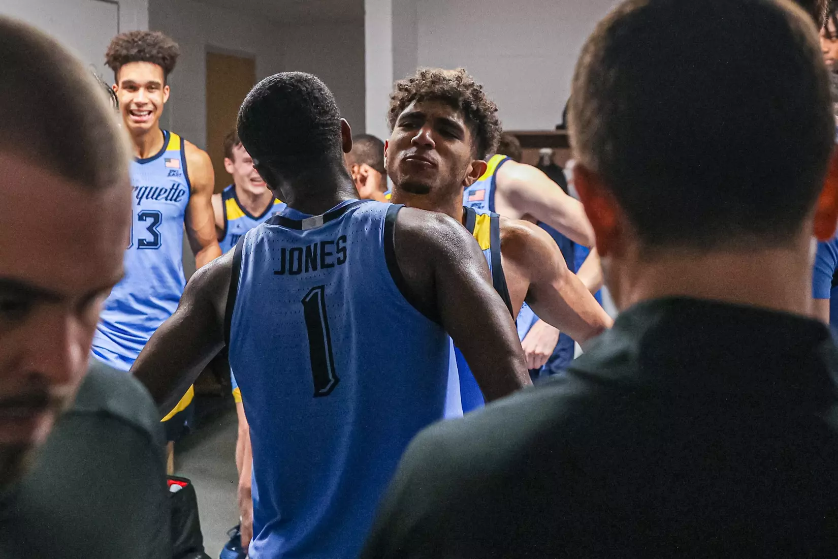 Marquette Men's Basketball defeats Villanova Wildcats 68-66 at Finneran Pavillion on Saturday December 31, 2022.