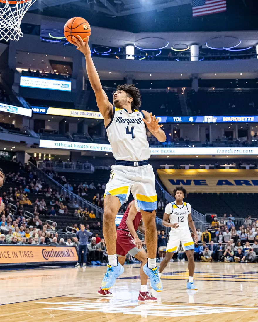 Marquette Men's Basketball defeats NC Central 90-78 at Fiserv Forum in Milwaukee, WI on Tuesday December 6, 2022.
