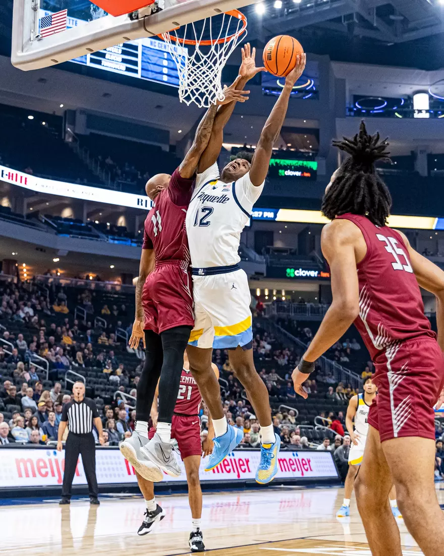 Marquette Men's Basketball defeats NC Central 90-78 at Fiserv Forum in Milwaukee, WI on Tuesday December 6, 2022.