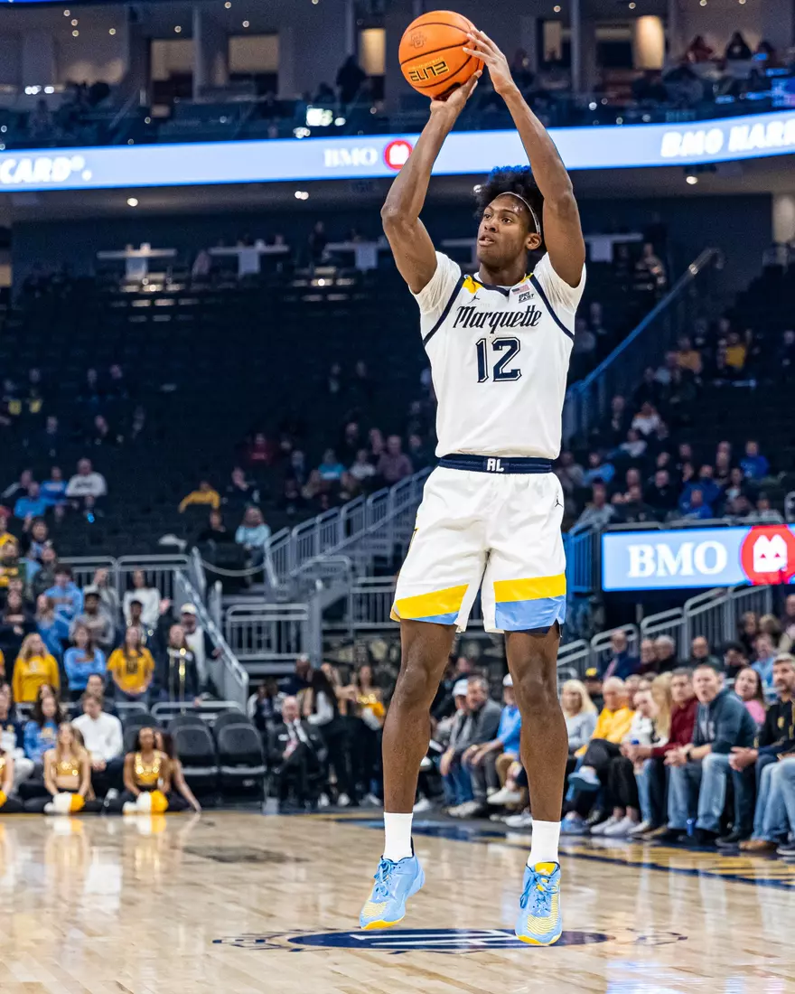 Marquette Men's Basketball defeats NC Central 90-78 at Fiserv Forum in Milwaukee, WI on Tuesday December 6, 2022.