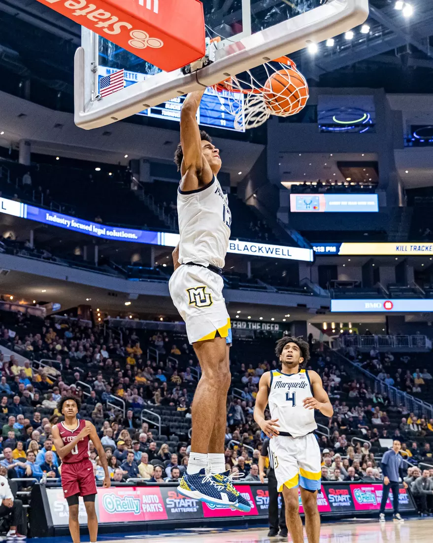 Marquette Men's Basketball defeats NC Central 90-78 at Fiserv Forum in Milwaukee, WI on Tuesday December 6, 2022.