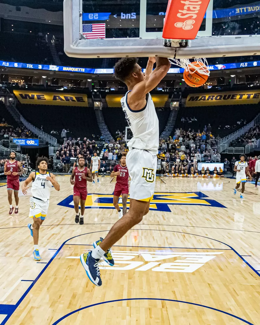 Marquette Men's Basketball defeats NC Central 90-78 at Fiserv Forum in Milwaukee, WI on Tuesday December 6, 2022.