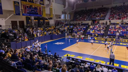 Al McGuire Center volleyball