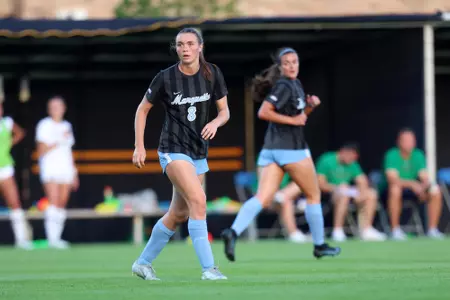 (South Bend IN) August 18, 2022 Marquette WSOC D-1 v Notre Dame 
Marquette falls to Notre Dame 3-0
Photo by Marcus Snowden