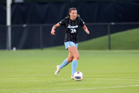 (South Bend IN) August 18, 2022 Marquette WSOC D-1 v Notre Dame 
Marquette falls to Notre Dame 3-0
Photo by Marcus Snowden