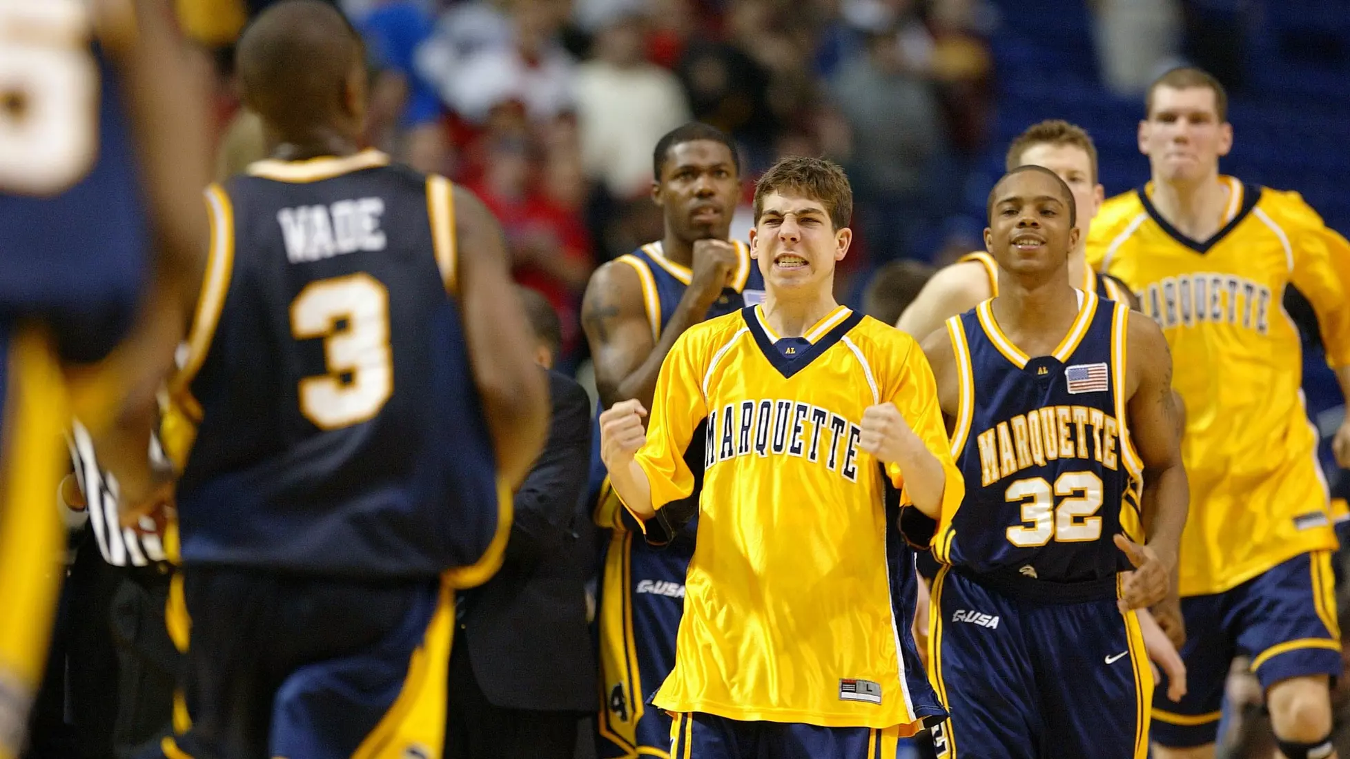 Dwyane Wade 3, Former, Marquette Athletics, Men's Basketball, Sports