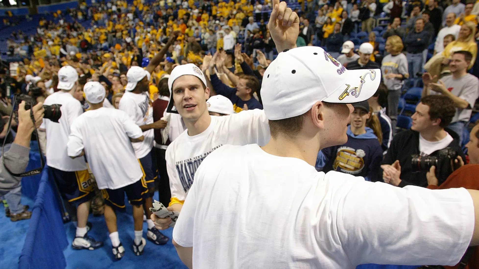 Celebration, Game, Marquette men's basketball, Navy, Vs. Kentucky
Marquette Men's Basketball vs. Kentucky
