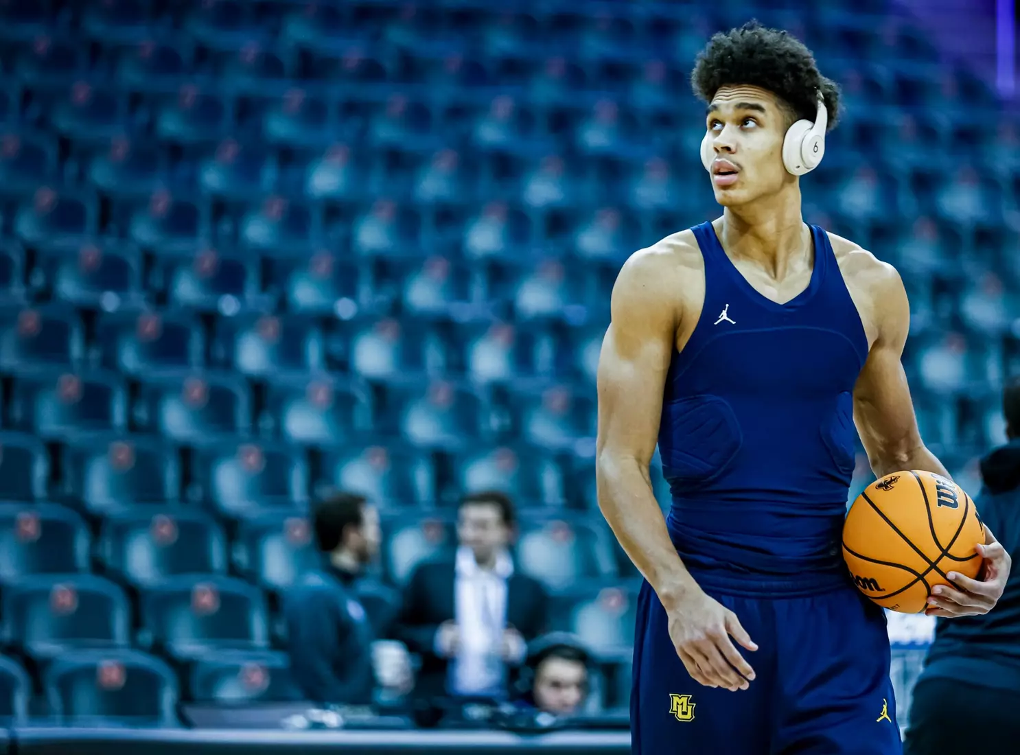 #20 Marquette defeats Seton Hall 74-53 in Newark, NJ on Saturday January 21, 2023.