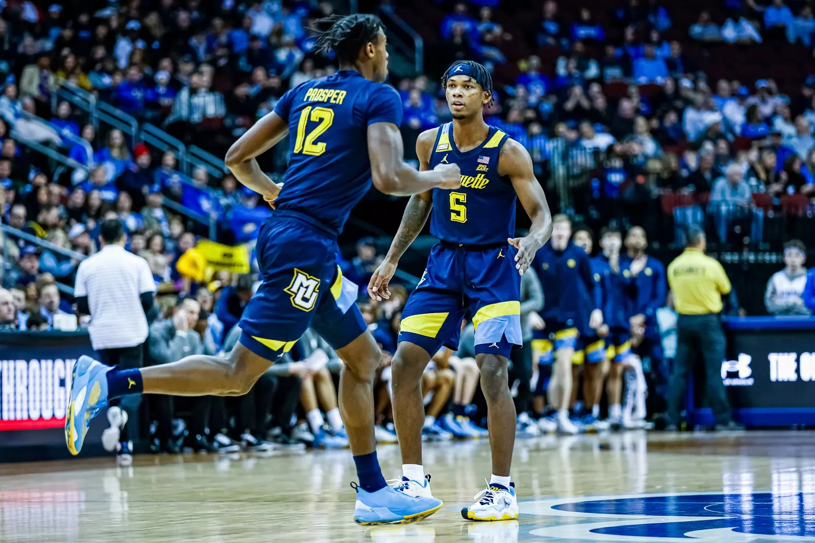 #20 Marquette defeats Seton Hall 74-53 in Newark, NJ on Saturday January 21, 2023.