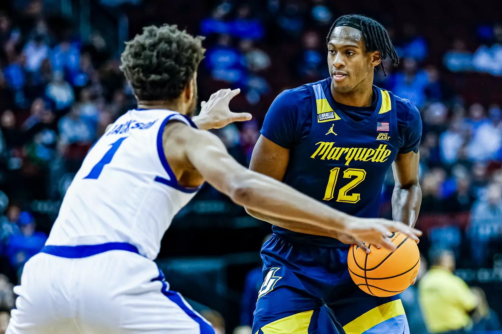 #20 Marquette defeats Seton Hall 74-53 in Newark, NJ on Saturday January 21, 2023.