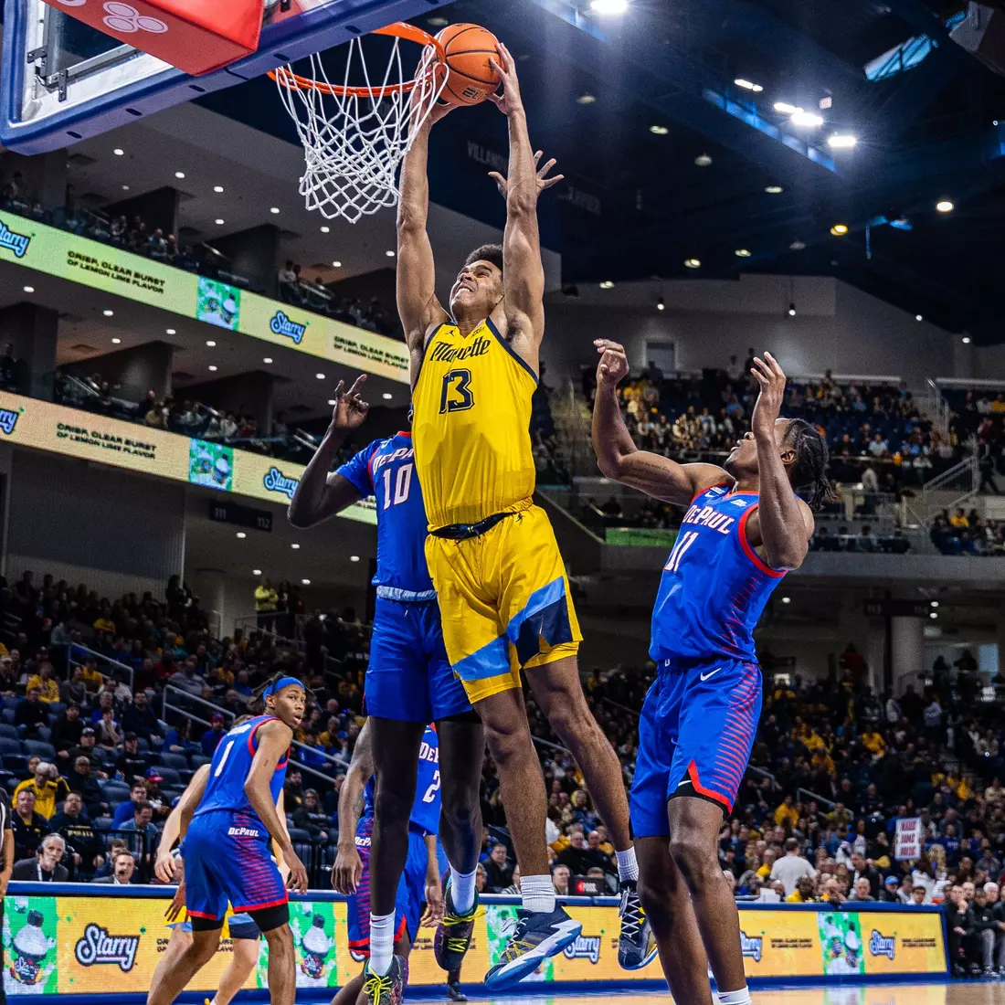 Marquette Men's Basketball defeats DePaul 89-69