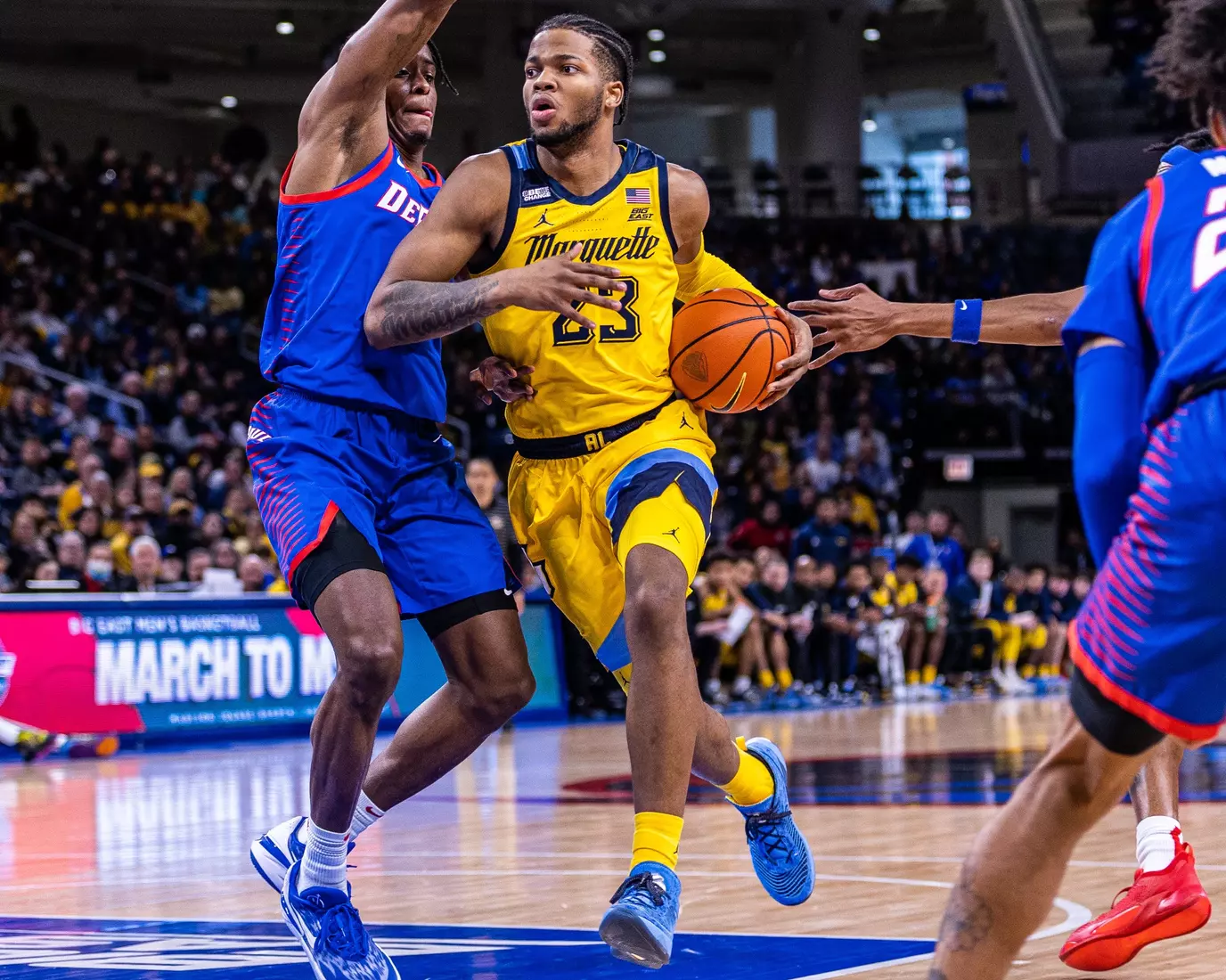 Marquette Men's Basketball defeats DePaul 89-69