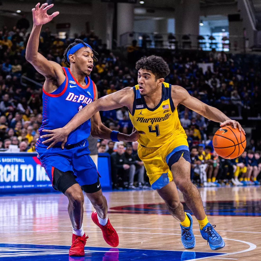 Marquette Men's Basketball defeats DePaul 89-69
