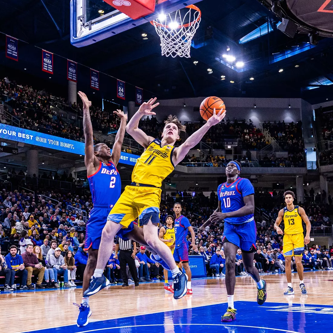 Marquette Men's Basketball defeats DePaul 89-69