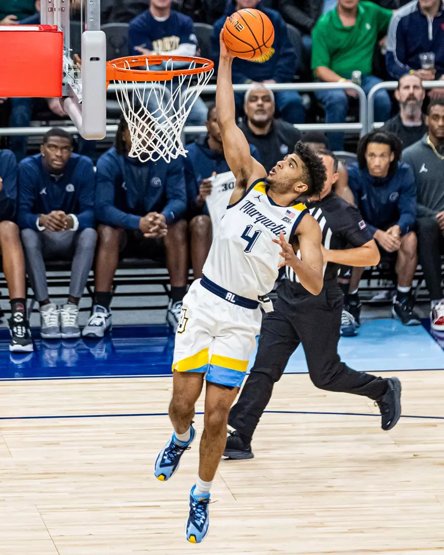 Marquette tops 95-73 Georgetown in Milwaukee, WI at Fiserv Forum on Saturday June 7, 2023.