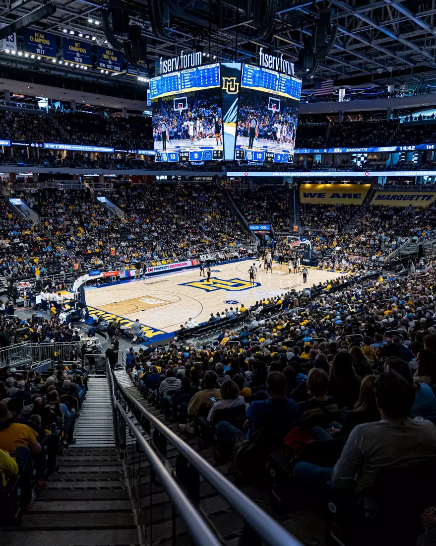 Marquette tops 95-73 Georgetown in Milwaukee, WI at Fiserv Forum on Saturday June 7, 2023.