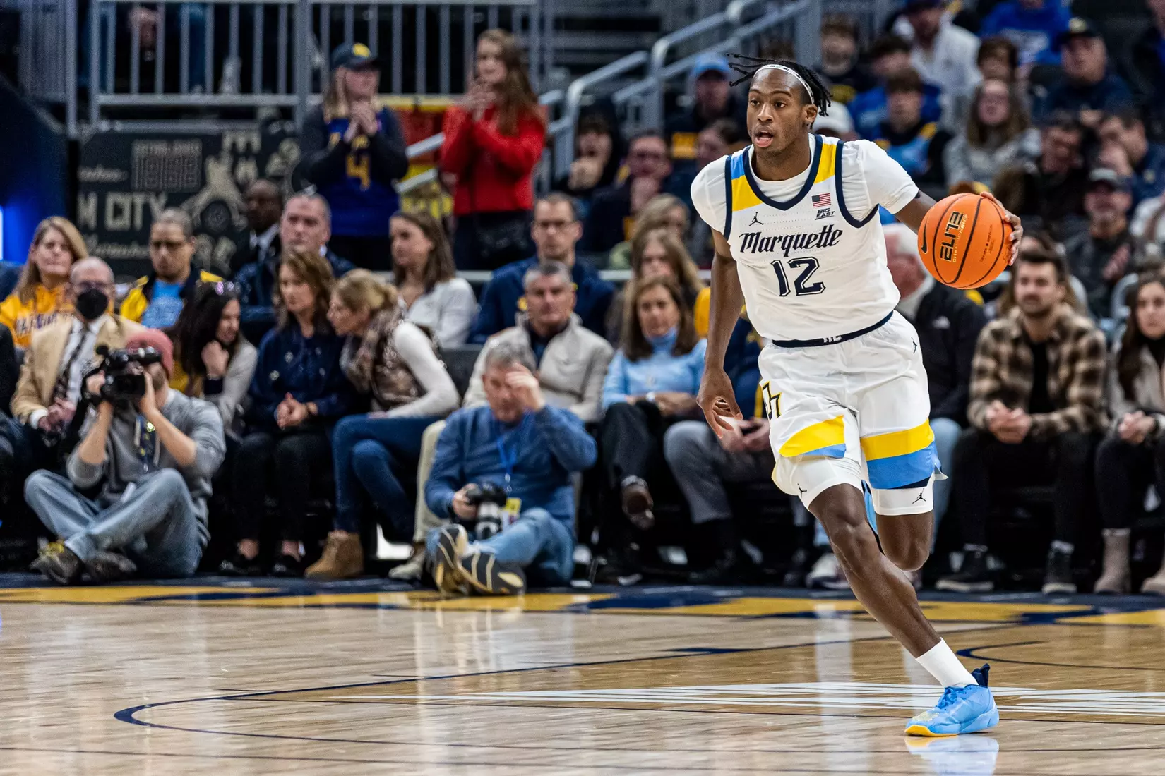 Marquette tops 95-73 Georgetown in Milwaukee, WI at Fiserv Forum on Saturday June 7, 2023.