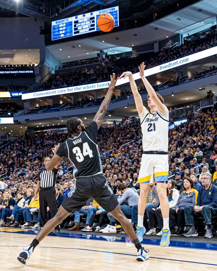 Marquette tops 95-73 Georgetown in Milwaukee, WI at Fiserv Forum on Saturday June 7, 2023.