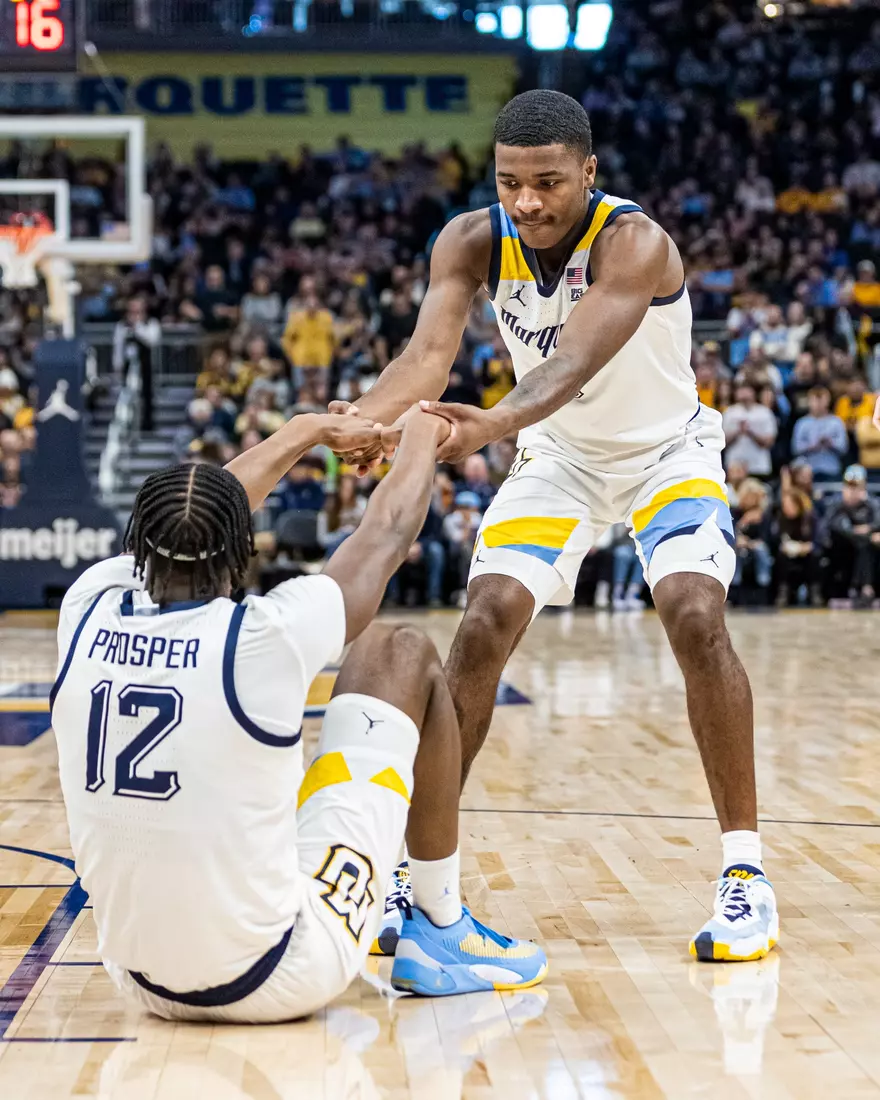 Marquette tops 95-73 Georgetown in Milwaukee, WI at Fiserv Forum on Saturday June 7, 2023.