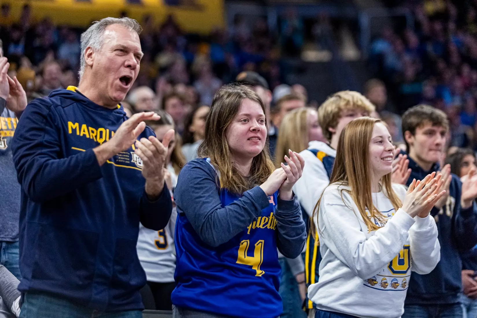 Marquette tops 95-73 Georgetown in Milwaukee, WI at Fiserv Forum on Saturday June 7, 2023.